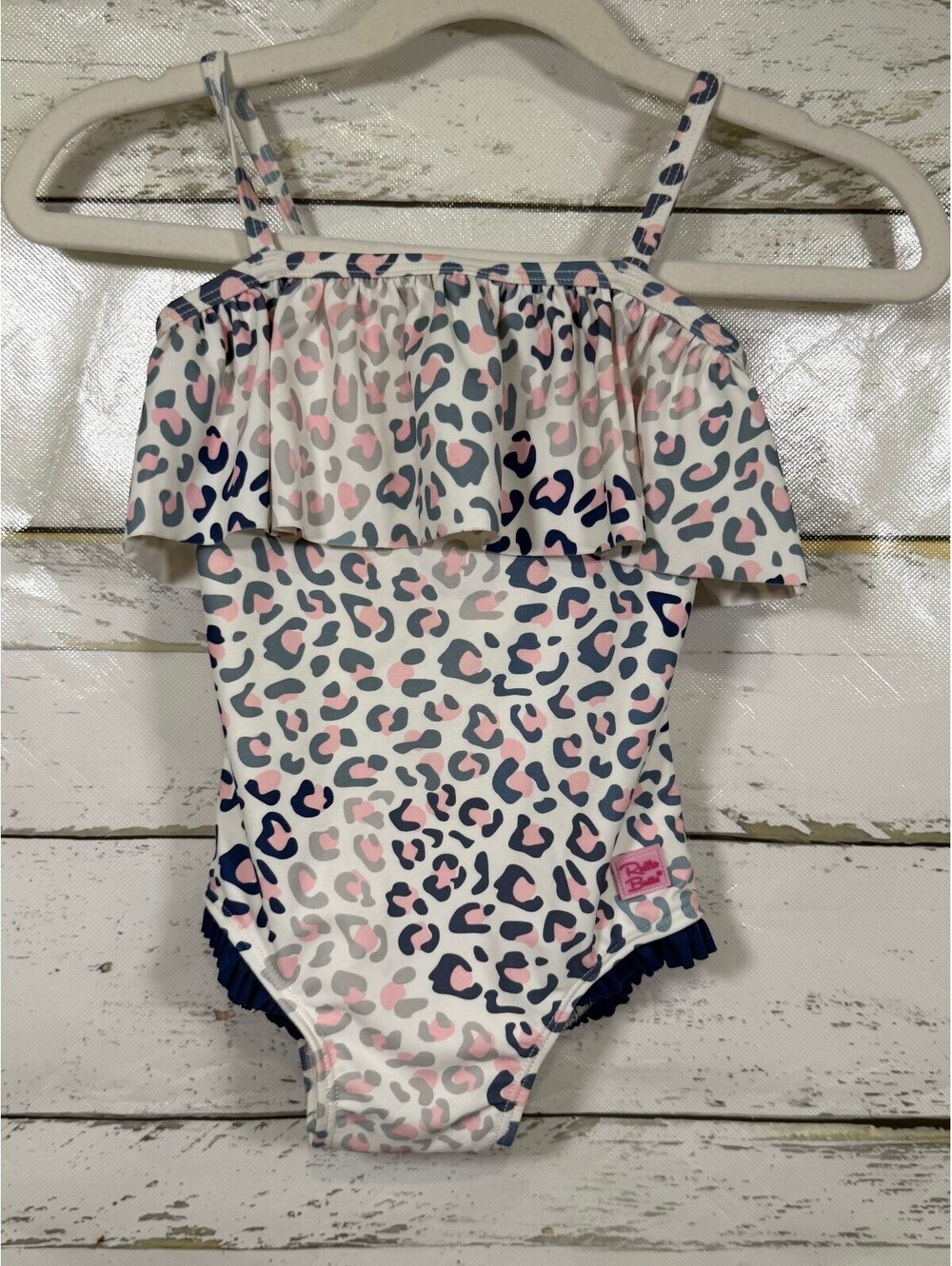 Ruffle Butts Cool Leopard One Piece Size 2t NWT